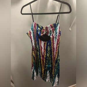 Nasty gal sequin mini dress